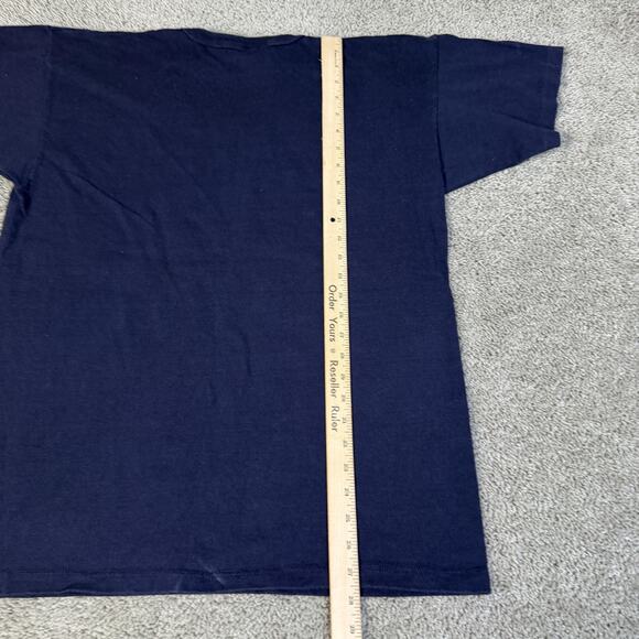 Vintage Illinois Fighting Illini Shirt Mens XL Blue NCAA Football Champion 1992 - Picture 7 of 12